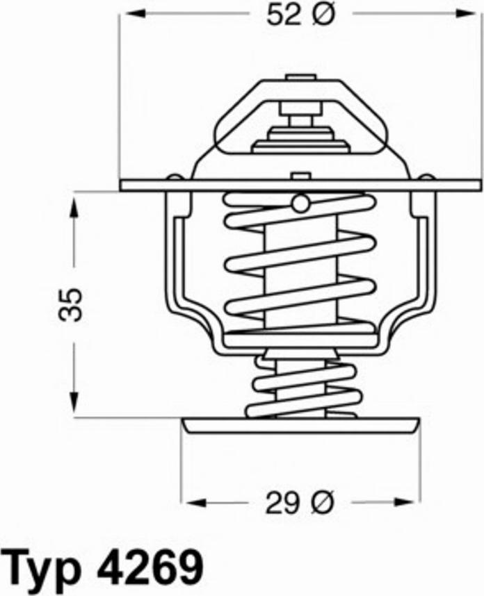 WAHLER 426978 - Termostato, Refrigerante autozon.pro