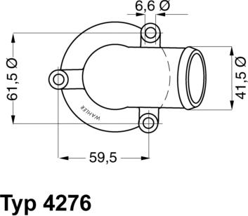 WAHLER 4276.87D - Termostato, Refrigerante autozon.pro