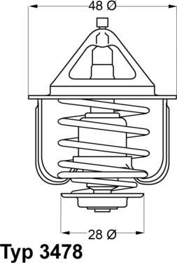 WAHLER 347882D - Termostato, Refrigerante autozon.pro