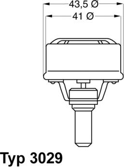 WAHLER 3029.89 - Termostato, Refrigerante autozon.pro