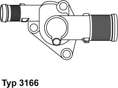 WAHLER 3166.89D - Termostato, Refrigerante autozon.pro