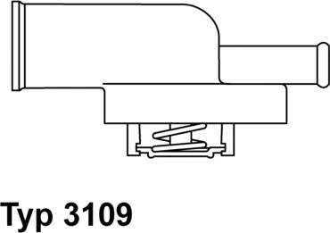 WAHLER 3109.87D - Termostato, Refrigerante autozon.pro