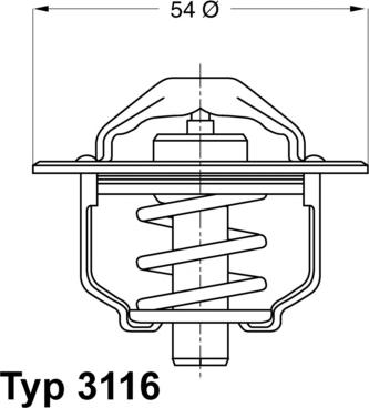 WAHLER 311682D - Termostato, Refrigerante autozon.pro