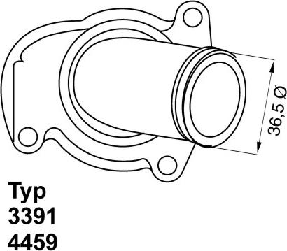 WAHLER 4459.92D - Termostato, Refrigerante autozon.pro