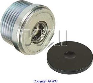 WAI 24-94259-1 - Puleggia cinghia, Alternatore autozon.pro