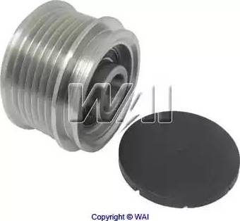 WAI 24-91255-7 - Puleggia cinghia, Alternatore autozon.pro