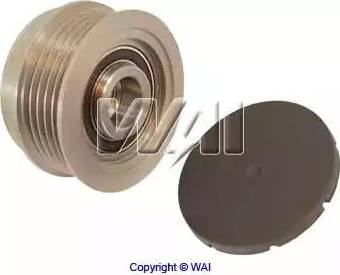 WAI 24-91256-7 - Puleggia cinghia, Alternatore autozon.pro