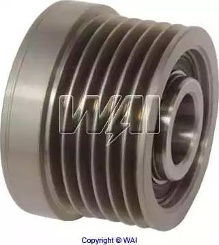 WAI 24-91289-7 - Puleggia cinghia, Alternatore autozon.pro