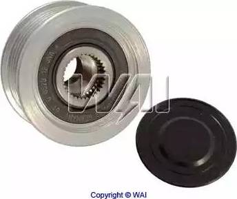 WAI 24-91274-3 - Puleggia cinghia, Alternatore autozon.pro