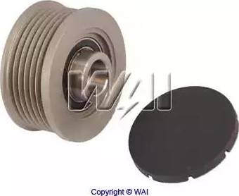 WAI 24-93250-7 - Puleggia cinghia, Alternatore autozon.pro