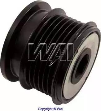 WAI 24-82293-4 - Puleggia cinghia, Alternatore autozon.pro