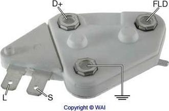 WAI D21N-1 - Regolatore alternatore autozon.pro