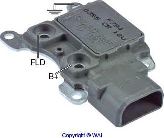 WAI F794 - Regolatore alternatore autozon.pro