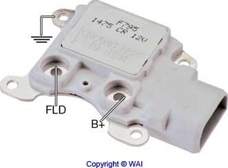 WAI F795 - Regolatore alternatore autozon.pro