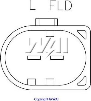 WAI IB5225HD - Regolatore alternatore autozon.pro