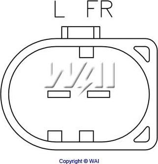 WAI IB261 - Regolatore alternatore autozon.pro