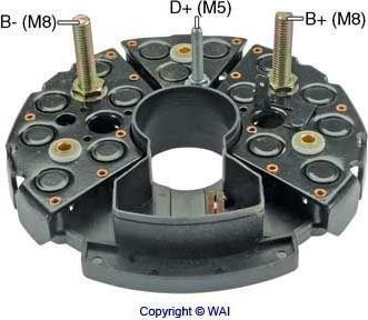 WAI IBR973 - Raddrizzatore, Alternatore autozon.pro