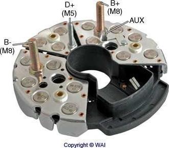 WAI IBR550 - Raddrizzatore, Alternatore autozon.pro