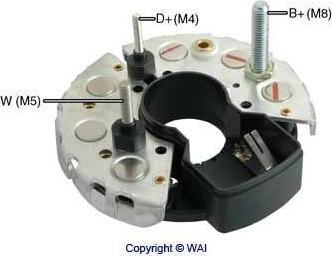 WAI IBR315 - Raddrizzatore, Alternatore autozon.pro