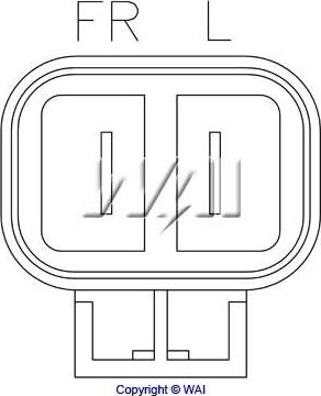 WAI IH669 - Regolatore alternatore autozon.pro