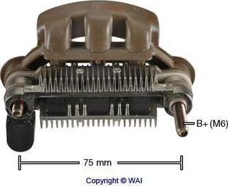 WAI IMR7554 - Raddrizzatore, Alternatore autozon.pro