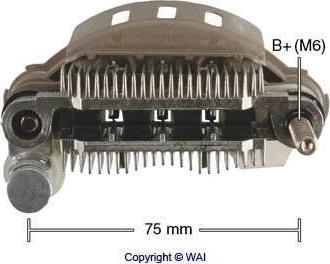 WAI IMR7558 - Raddrizzatore, Alternatore autozon.pro