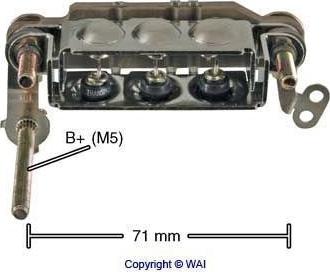 WAI IMR7113 - Raddrizzatore, Alternatore autozon.pro