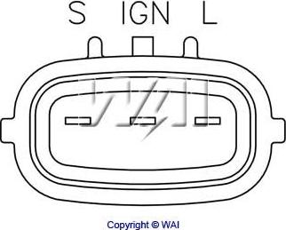 WAI IN6002 - Regolatore alternatore autozon.pro