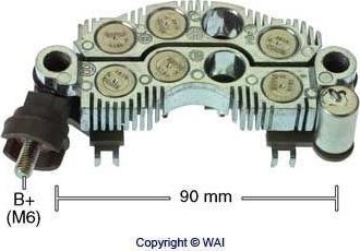 WAI IYR9094 - Raddrizzatore, Alternatore autozon.pro