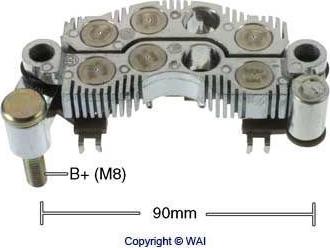 WAI IYR9028 - Raddrizzatore, Alternatore autozon.pro