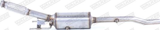 Walker 93157 - Filtro antiparticolato / particellare, Impianto gas scarico autozon.pro