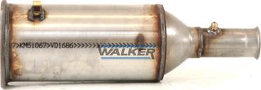 Walker 93172 - Filtro antiparticolato / particellare, Impianto gas scarico autozon.pro