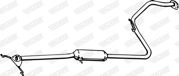 Walker 15749 - Silenziatore centrale autozon.pro