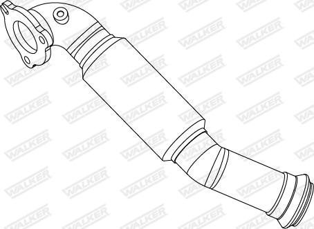 Walker 10962 - Tubo corrugato, Impianto gas scarico autozon.pro