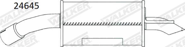 Walker 24645 - Silenziatore posteriore autozon.pro