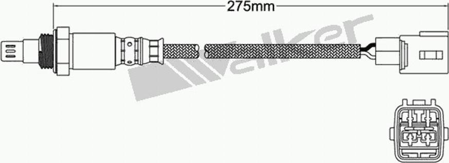 Walker 250-54050 - Sonda lambda autozon.pro