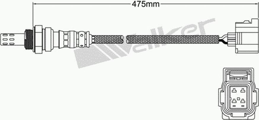 Walker 250-24460 - Sonda lambda autozon.pro