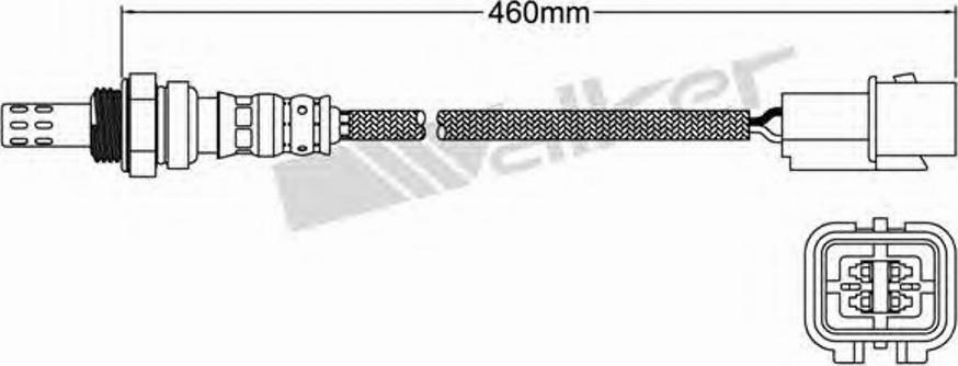 Walker 250-24461 - Sonda lambda autozon.pro