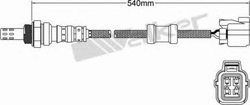 Walker 250-24429 - Sonda lambda autozon.pro