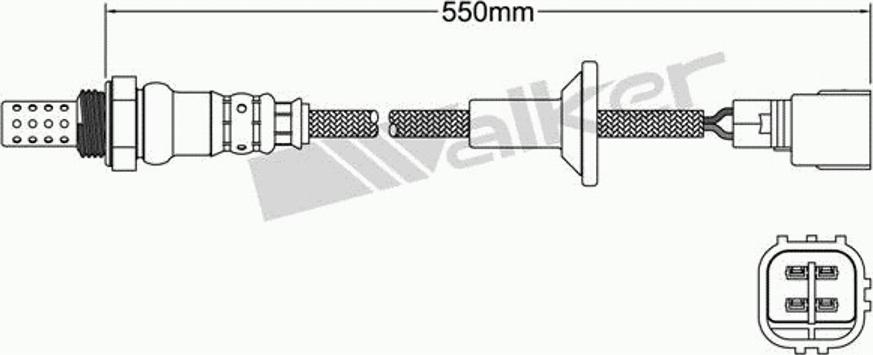 Walker 250-24684 - Sonda lambda autozon.pro