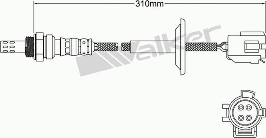 Walker 250-24081 - Sonda lambda autozon.pro