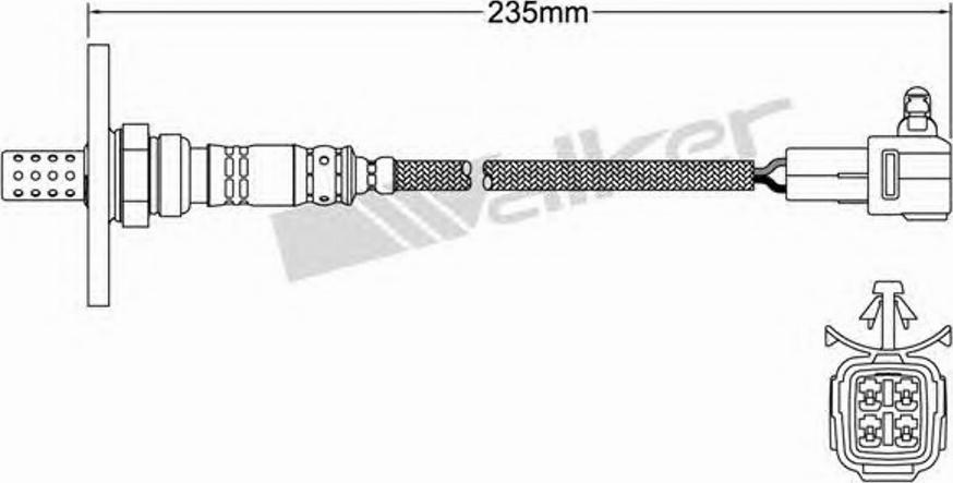 Walker 250-24150 - Sonda lambda autozon.pro