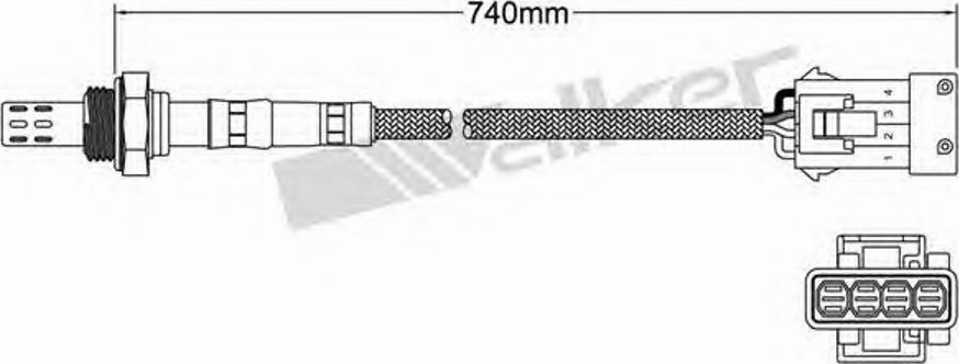 Walker 250-24135 - Sonda lambda autozon.pro