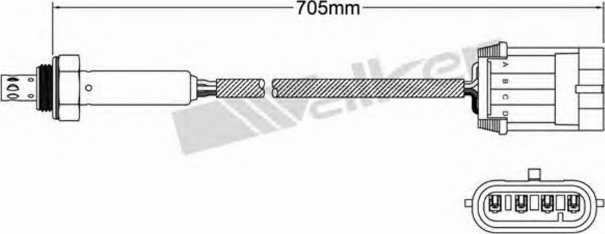 Walker 250-24806 - Sonda lambda autozon.pro