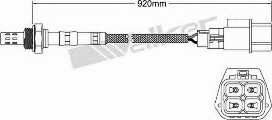 Walker 250-24284 - Sonda lambda autozon.pro