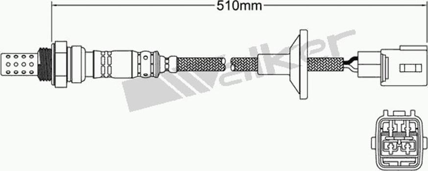 Walker 250-24282 - Sonda lambda autozon.pro