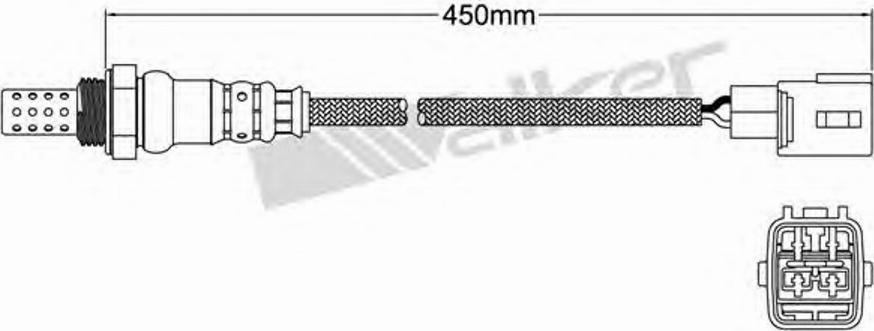 Walker 250-24225 - Sonda lambda autozon.pro