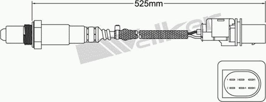 Walker 25025049 - Sonda lambda autozon.pro