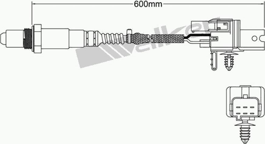 Walker 250-25005 - Sonda lambda autozon.pro