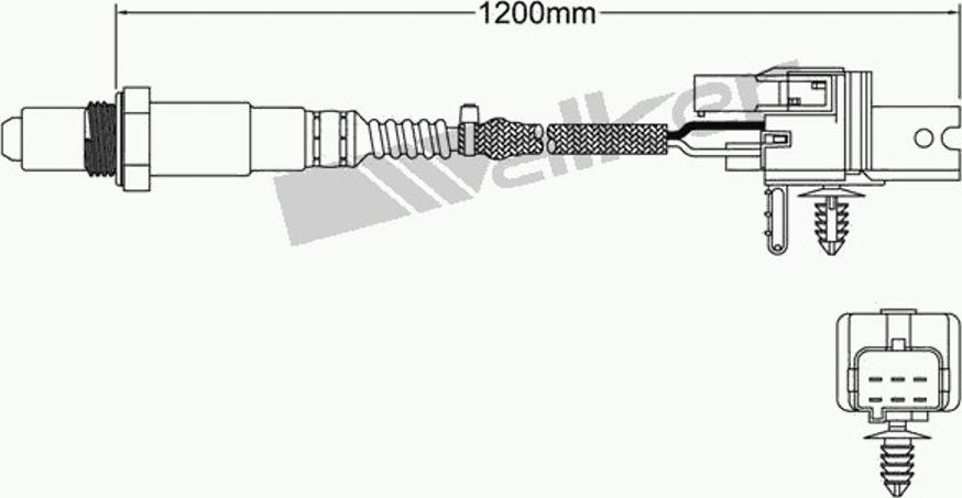 Walker 250-25006 - Sonda lambda autozon.pro